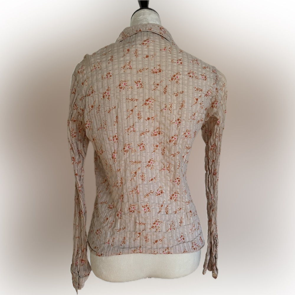 Billabong Lightweight Button Down Long Sleeve Top - image 3